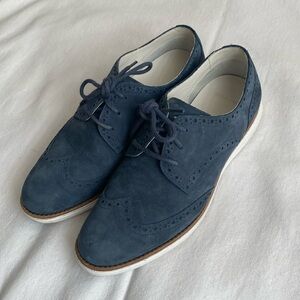 Cole Haan Navy Oxfords
